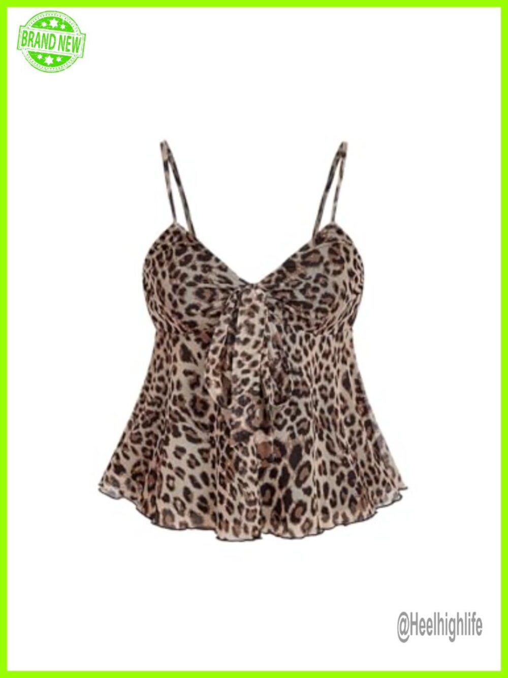 Y2K Mesh Babydoll Tank Top Bowknot Tie Dye Peplum Camisole